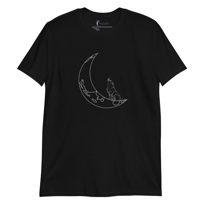 Wolf Moon Short-Sleeve Unisex T-Shirt